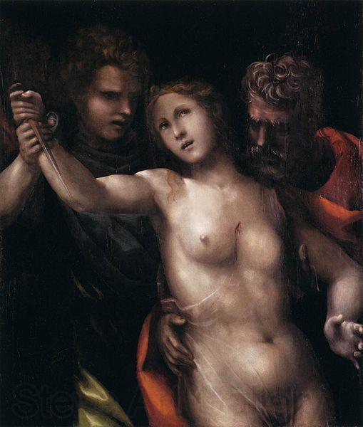 SODOMA, Il The Death of Lucretia France oil painting art